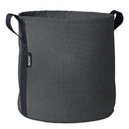 Vaso em geotextil 25L - Gris Escuro - Bacsac